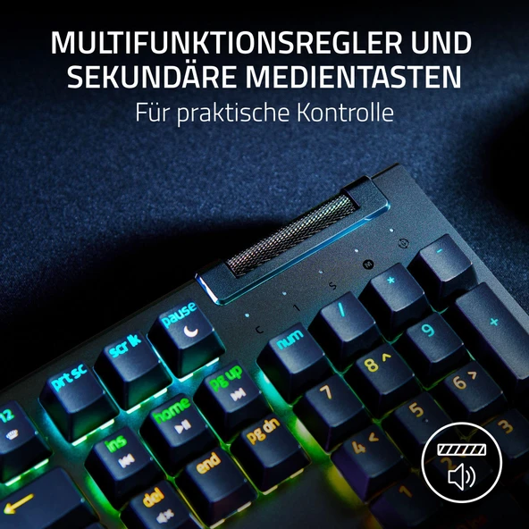 Razer BlackWidow V4 Siyah - Resim 4