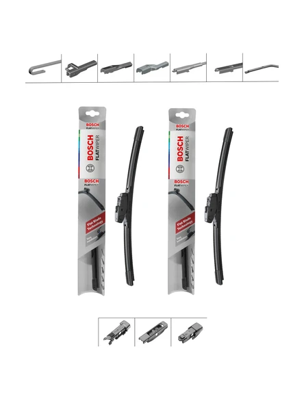 Bosch Aeroeco Hummer H3 2006-2010 2'li Ön Muz Silecek Takımı ürün görseli 1