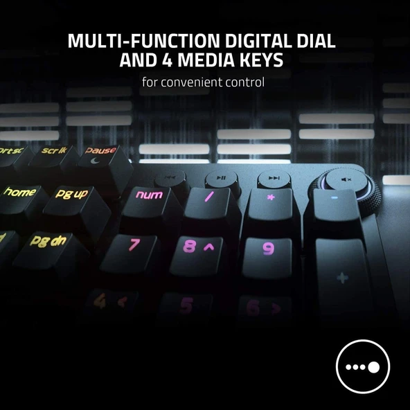 Oyun klavyesi - RAZER - HUNTSMAN V2 - ANALOG - Resim 5