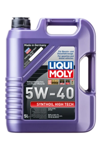 Synthoil High Tech 5W-40 Motor Yağı (5 Litre) ürün görseli 1