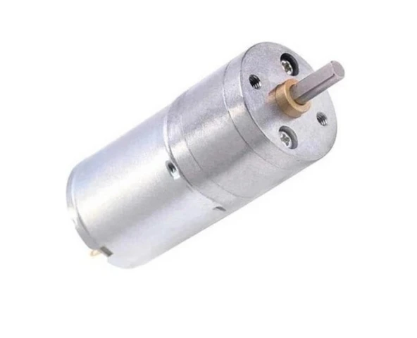 12V 25mm 16RPM Redüktörlü DC Motor ürün görseli 1