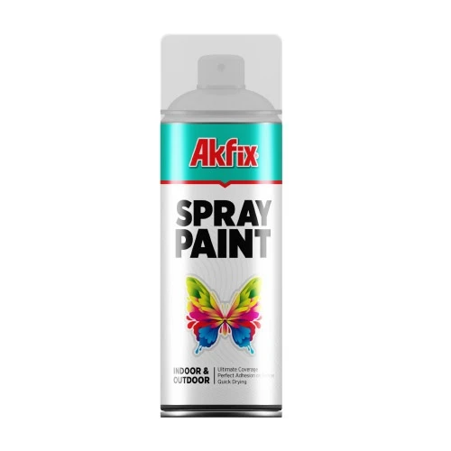 Akfix Şeffaf Sprey Vernik 400ml ürün görseli 1