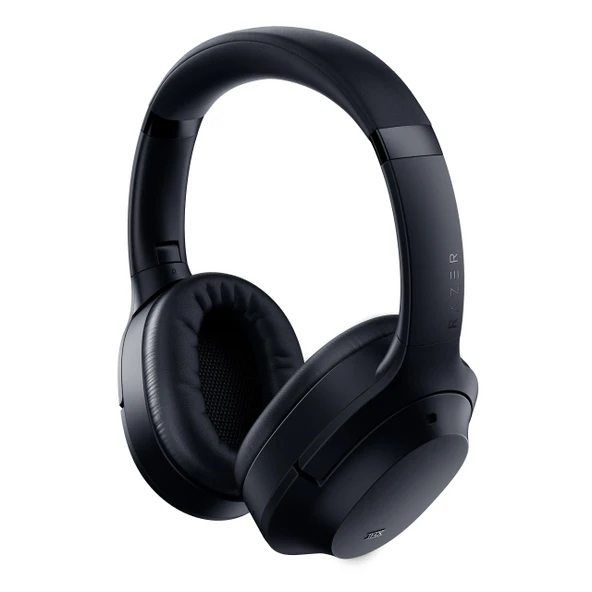 Razer Opus - THX sertifikalı ve aktif gürültü önleyici ANC'ye sahip kablosuz kulaklık (kablosuz kulaklık, Bluetooth, 40 saate kadar pil, mikrofon, ortam modu) siyah ürün görseli 1