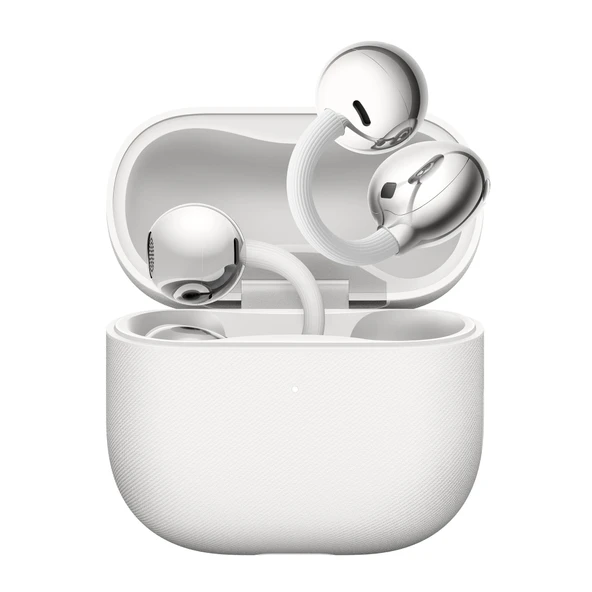 Huawei FreeClip 2, kablosuz Bluetooth kulaklık, açık kulak kulaklıklar, özellikle tüm gün kullanım için hafif, 38 saat pil ömrü, iOS ve Android, IP57, 30 ay garanti, beyaz ürün görseli 1