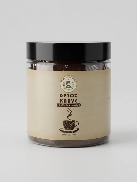 Giritli Metin Efendi Inülin (Hindiba) Bromelain Kakule ve Açlık Otu Içeren Coffee 21 Day Detox Ice ürün görseli 1