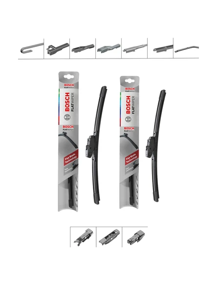 Bosch Aeroeco Audi RS6 (4B4) 2002-2004 2'li Ön Muz Silecek Takımı ürün görseli 1