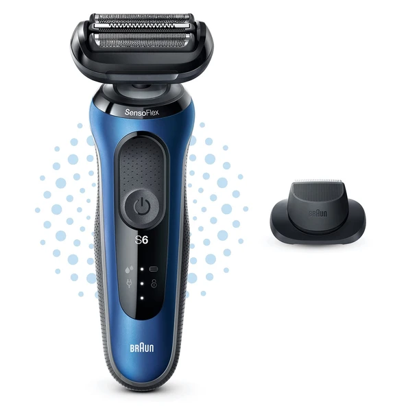 Braun Series 6 61-B1200s Afeitadora Seco/Mojado + Funda de Viaje + 1 Accesorio ürün görseli 1