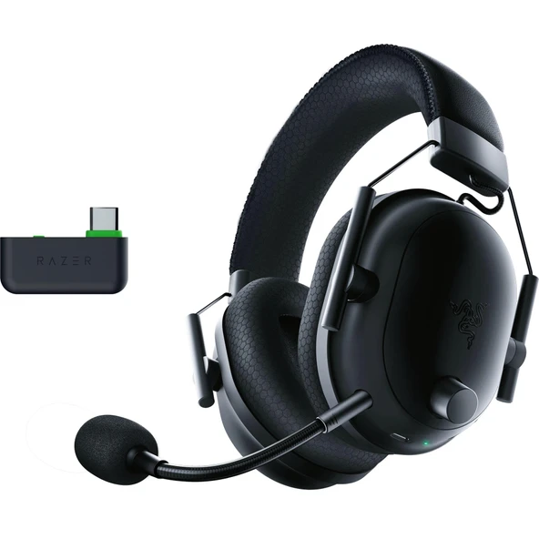 Razer BlackShark V2 Pro (Xbox) - Xbox S-X ve One için kablosuz konsol e-spor kulaklığı (Triforce 50mm sürücü, HyperSpeed ​​Kablosuz 2,4 GHz, çıkarılabilir HyperClear mikrofon) siyah ürün görseli 1