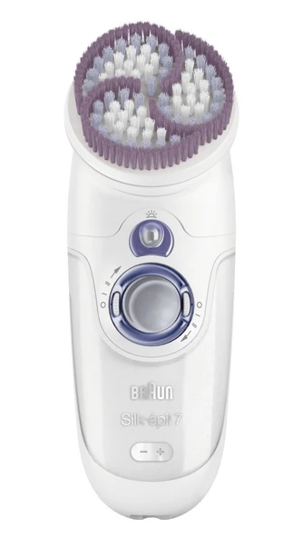 Braun SE7921 Silk-épil 7 Skin Spa - Kablosuz Islak ve Kuru Epilatör ve Sonic Peeling Fırçası ürün görseli 1
