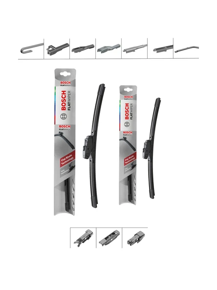 Bosch Aeroeco Daewoo Rezzo 2000-2005 2'li Ön Muz Silecek Takımı ürün görseli 1