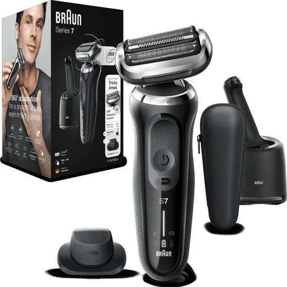 BRAUN Series 7 71-N7200CC MÁQUINA DE AFEITAR DE LÁMINAS ürün görseli 1