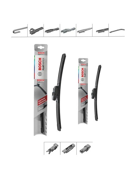 Bosch Aeroeco Fiat Grande Punto 2005-2013 2'li Ön Muz Silecek Takımı ürün görseli 1