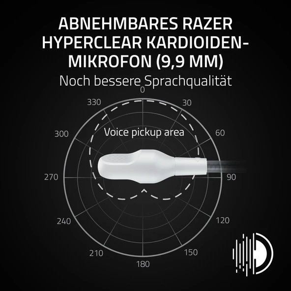 Razer BlackShark V3 Beyaz - Resim 4