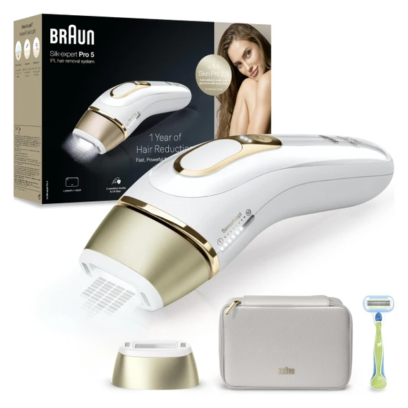 Braun Silk-expert Pro 5 IPL epilatör PL5052; Renk Renkli ürün görseli 1