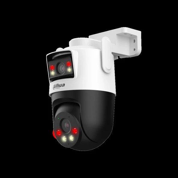 Dahua IPC-WPT1339DD-SW-3E2-PV, 3+3Mpix, 6mm,   2,8mm Lens, H265, Dual Smart Light, IP66, Wifi6, Dahili Mikrofon, PT Spee ürün görseli 1