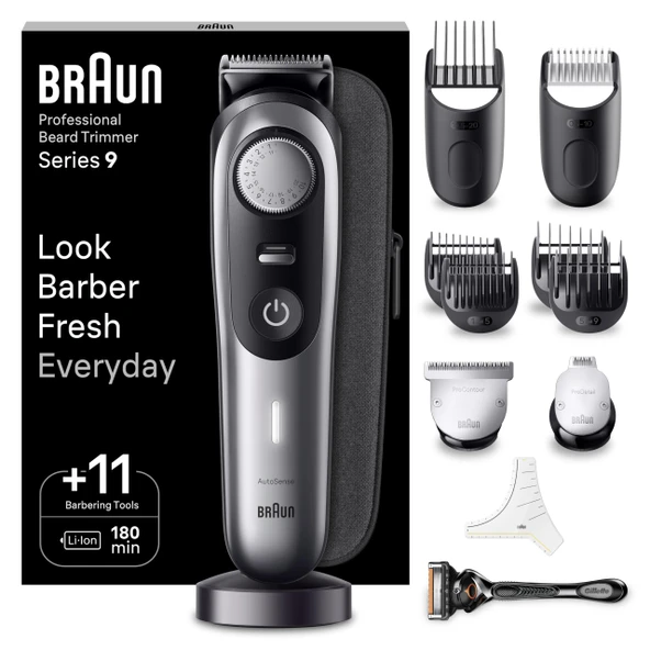 Braun sakal düzeltici - BT9440, krom ürün görseli 1