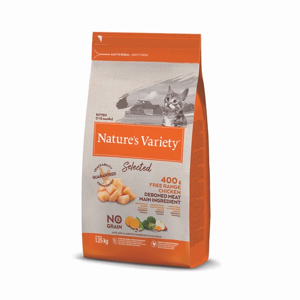 N.v. Cat Kıtten No Graın Free Range Chıcken 1,25kg ürün görseli 1