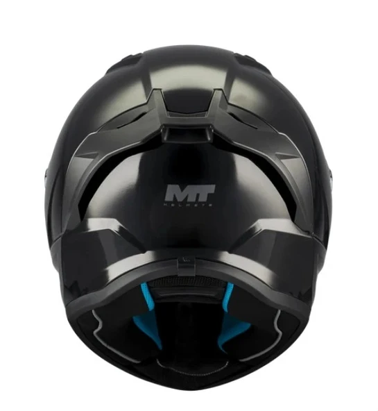 KASK MT STINGER PURE A1 PARLAK SİYAH - Resim 4