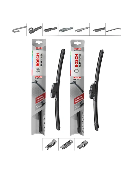 Bosch Aeroeco Peugeot 407 2004-2011 2'li Ön Muz Silecek Takımı ürün görseli 1