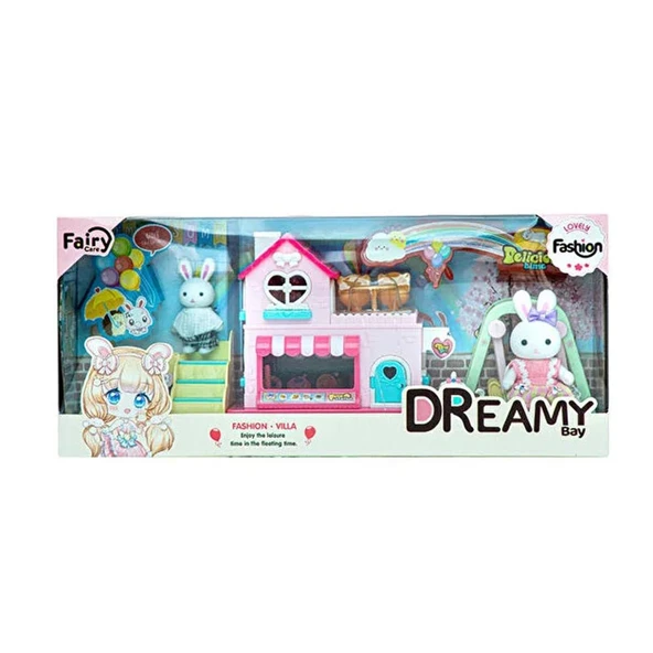 Bay Dreamy Mi̇ni̇ Tavşan Kaydıraklı Park Oyun Seti̇ ürün görseli 1