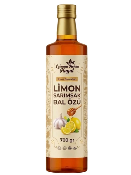 Lokman Hekim Hayat Ballı Limon Sarımsak Zencefil Özü 700 gr ürün görseli 1
