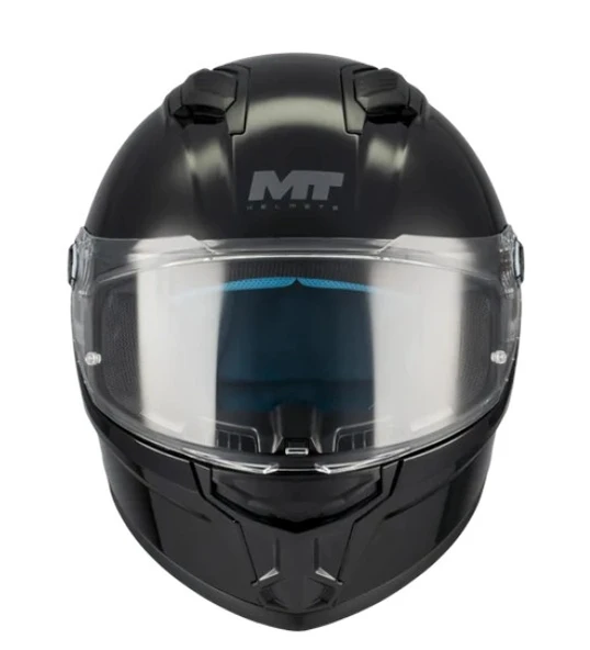 KASK MT STINGER PURE A1 PARLAK SİYAH - Resim 2