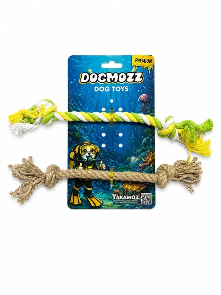 Dogmozz Premium 2'li Diş Kaşıma İpi 17 Cm ürün görseli 1