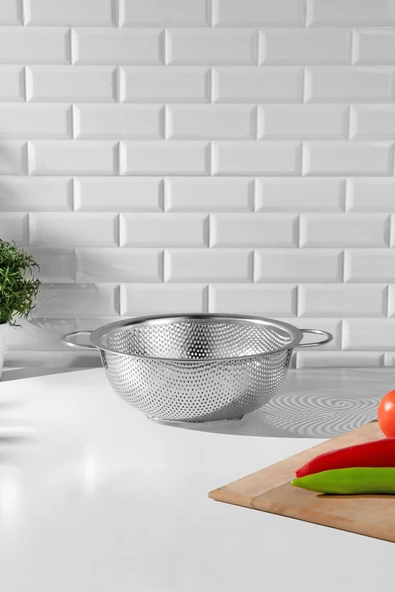 Nehir Paslanmaz Çelik 25 Cm Süzgeç ürün görseli 1