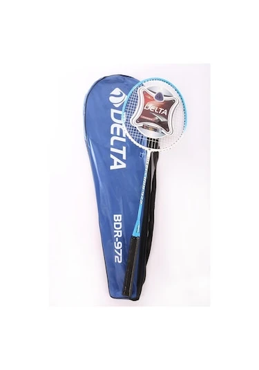 Delta Tek Parça Çantalı Deluxe Badminton Raketi ürün görseli 1