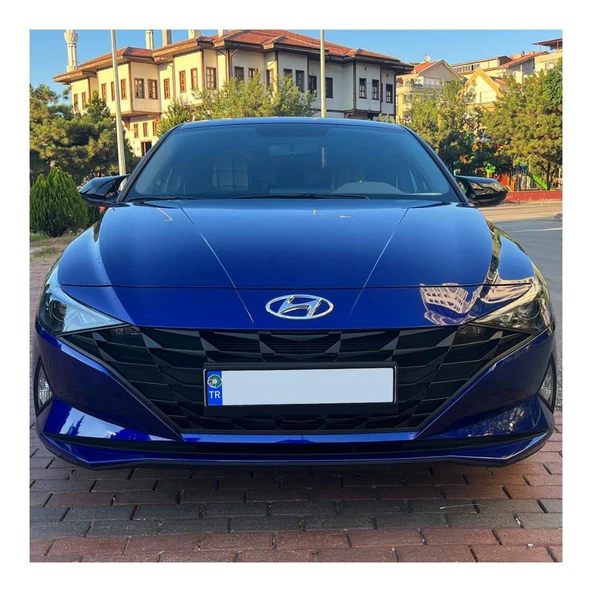 Hyundai Elantra Sinyalli Batman Yarasa Ayna Kapağı Piano Black 2021 Sonrası ürün görseli 1