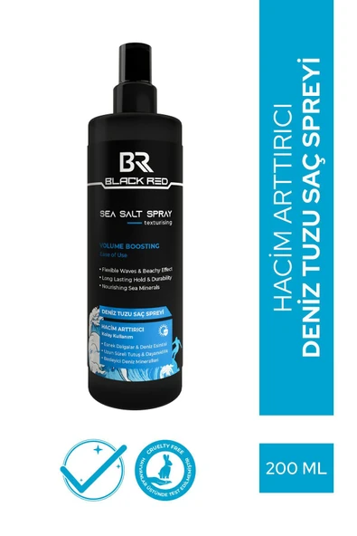 Black Red Deniz Tuzu Saç Spreyi - Sea Salt Spray ürün görseli 1