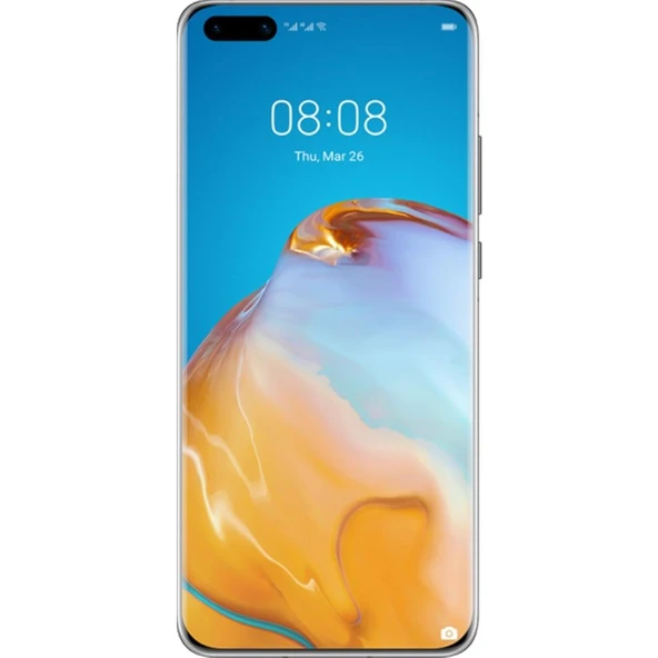 Huawei P40 Pro Çift SIM 256GB 8GB RAM ELS-AN00 Don Gümüş ürün görseli 1