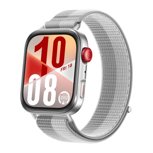 Huawei Watch FIT 4 Akıllı Saat, Spor Fitness Takip Cihazı, 5ATM Su Geçirmez, Sağlık Analizleri, 10 Güne Kadar Pil, Android™ ve iOS ile Uyumlu, +6 Ay Uzatılmış Garanti, Gri ürün görseli 1