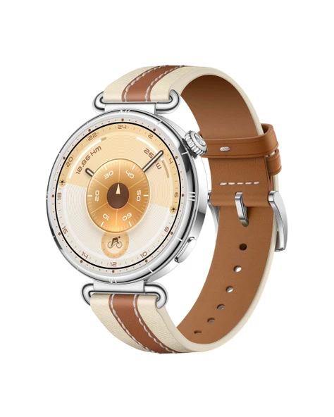 Huawei Watch GT 6 Akıllı Saat, GPS, AMOLED dokunmatik ekran, 14 güne kadar pil ömrü, 100'den fazla spor modu, Android™ ve iOS ile uyumlu, sağlık izleme, duygusal sağlık, kahverengi, 41 mm ürün görseli 1