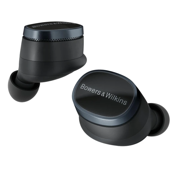 Bowers & Wilkins Pi8 kablosuz gerçek kablosuz kulaklık, aktif gürültü engelleme özelliğine sahip, Bluetooth, AptX, kablosuz ses aktarımlı şarj kutusu - antrasit siyah ürün görseli 1