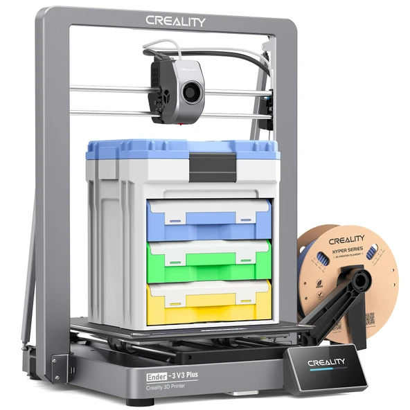 Creality Ender 3 V3 Plus 3D Yazıcı 2024'te Yeni 600 mm/sn Tam Metal Gövde Yükseltilmiş Ekstruder Hızlı Değiştirilebilir Nozul Yeni Profesyonel Oyuncular, Eğitim Endüstrisi vb. için Büyük Baskı Boyutu ürün görseli 1