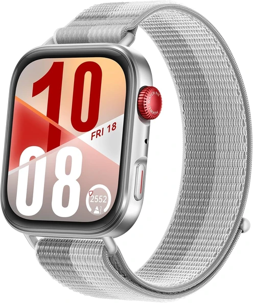 Huawei Watch FIT 4 Akıllı Saat, 1,8 inç ekran, 10 güne kadar pil ömrü, çift bantlı GPS, 100'den fazla spor modu, fitness ve sağlık takipçisi, duygusal asistan, Android ve iOS ile uyumlu ürün görseli 1