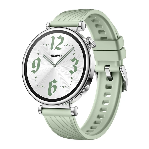 Huawei Watch GT 4 41 mm SmartWATCH, zarif tasarım, 7 güne kadar pil ömrü, gelişmiş 7/24 sağlık yönetimi, kalori yönetimi, Android ve iOS ile uyumlu, yeşil ürün görseli 1