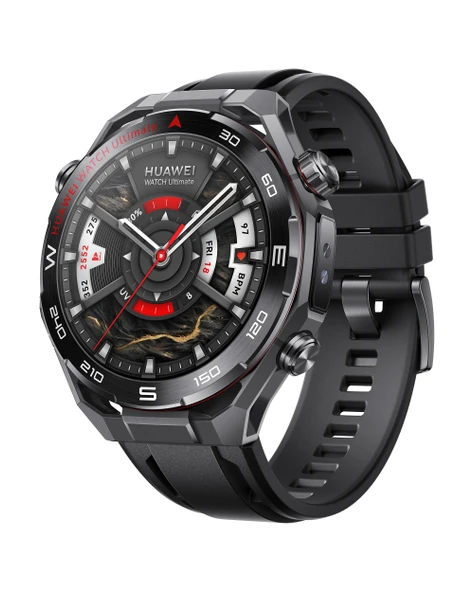 Huawei Watch Ultimate 2 Akıllı Saat, GPS, 20 ATM, Sağlık Analizleri, Duygusal Refah, Uyku Sağlığı, Sonar Tabanlı Sualtı İletişimi, Akıllı Telefon Olmadan eSIM Mobil Aramalar, Siyah ürün görseli 1