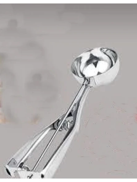 Mien Çelik Gri Dondurma Kaşığı 22 cm ürün görseli 1