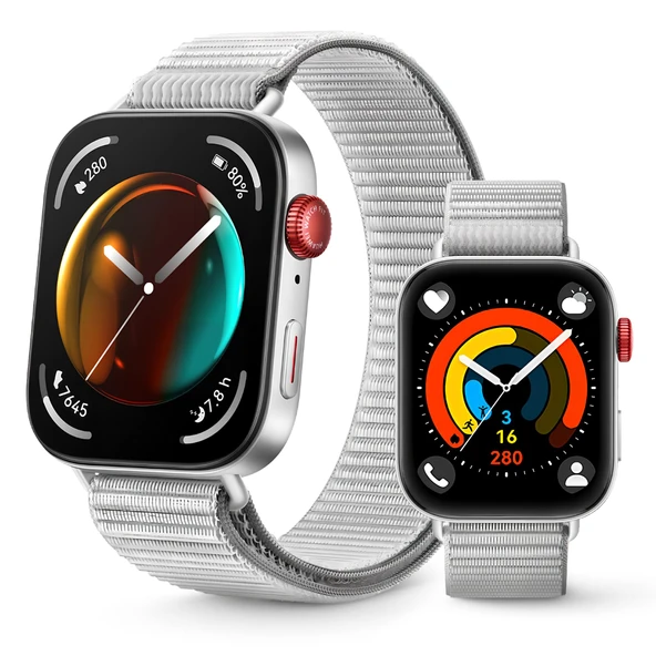 Huawei Watch Fit 1,25 inç AMOLED ekran, ultra ince tasarım, çok yönlü fitness yönetimi, kapsamlı sağlık yönetimi, uzun ömürlü pil ömrü, iOS ve Android ile uyumlu ürün görseli 1