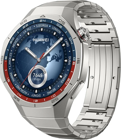 Huawei Watch GT 5 Pro 46mm Akıllı Saat, Keskin Kenar Tasarımı, Profesyonel Seviye Spor Saat, Sağlık Takibi, EKG İzleme, 14 Güne Kadar Pil Ömrü, GPS, Bluetooth Arama, iOS&Android Uyumlu, ürün görseli 1