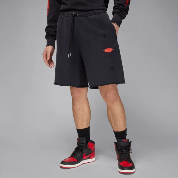Air Jordan Rare Air Fleece Short Erkek Siyah Şort ürün görseli 1