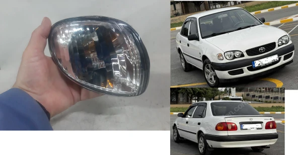 SAĞ Kaliteli DEPO marka Toyota Corolla TERRA 1999-2002 model Ön Sinyal Lambası far yan sinyali sağ yolcu tarafı Ön Çamurluk Sinyali   DEPO 212-15FR-AE çift gözlü far tipinindir ürün görseli 1