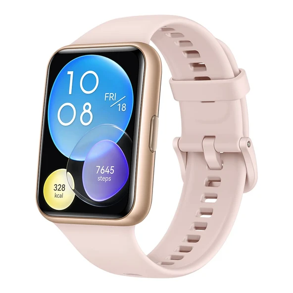 Huawei Watch FIT 2 Akıllı Saat, 1,74" FullView Ekran, Bluetooth Arama, Sağlık Yönetimi, Uzun Pil Ömrü, SpO2 Takibi, +6 Ay Uzatılmış Garanti, Pembe, 46 mm ürün görseli 1