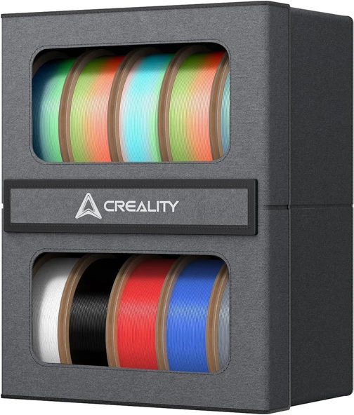 Creality 3D Yazıcı Filament Depolama Ağır Hizmet Tipi 3D Yazıcı Metal Tutucu Toz Geçirmez Sağlam 10 kg'a kadar Filament Makaraları için 2 Katmanlı Organizatör ürün görseli 1