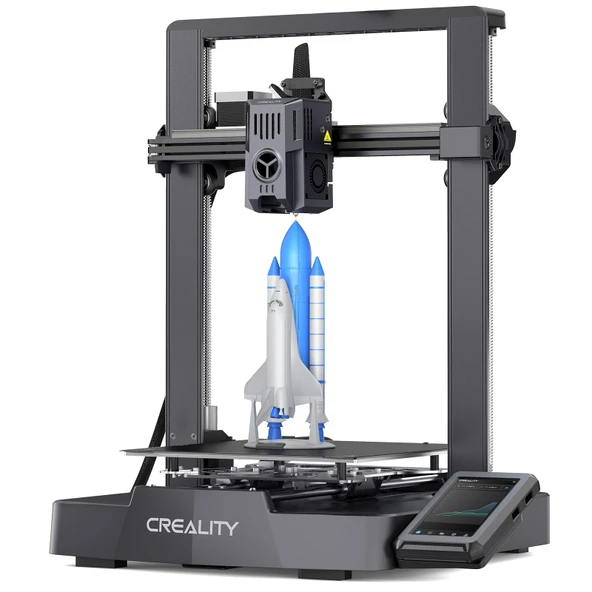 Creality Ender-3 V3 KE 3D yazıcı, 500 mm/sn daha yüksek baskı hızı Otomatik tesviyeli FDM yazıcı, Sprite Direct Extruder'lı 3D yazıcı, baskı boyutu 220x220x240mm ürün görseli 1