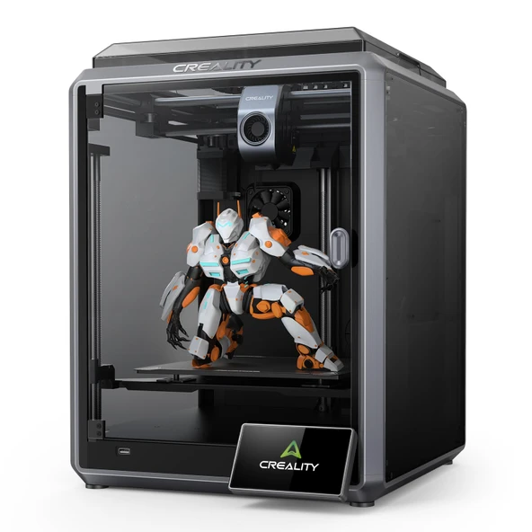 Creality Resmi K1 3D Yazıcı, 2024 Red Dot Ödülleri, 600 mm/s, Geliştirilmiş 0,1 mm Pürüzsüz Ayrıntılar, Otomatik Dengeleme, Yeni Başlayanlar için Çift Fanlı Soğutucu, İş, Kendin Yap, Eğitim ürün görseli 1