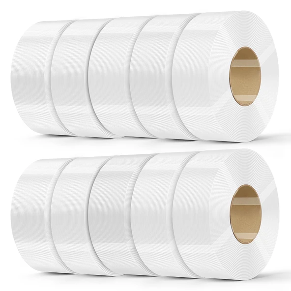 Creality PETG Filament, 3D Yazıcılar için Yedek Filament 1,75 mm 10 kg (22 lb) Bambu Lab için Yeniden Kullanılabilir Makara için Yeniden Filament, Boyutsal Doğruluk ±0,03 mm, PETG 10 Beyaz ürün görseli 1