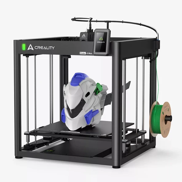 Creality Ender-5 Max 3D yazıcı, 400 × 400 × 400 mm'lik geniş yapı alanı, 700 mm/sn'lik ultra hızlı CoreXY baskı hızı, baskı çiftlikleri için Creality OS ile akıllı kontrol ürün görseli 1